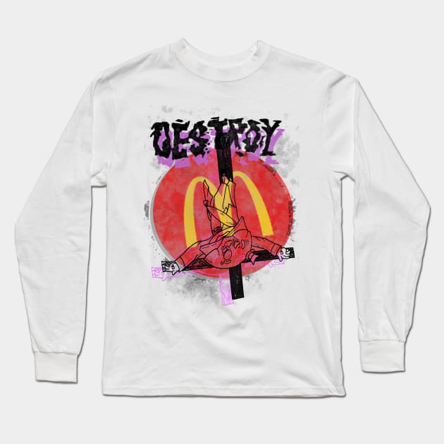 Kill Your Idols Long Sleeve T-Shirt by Eddie Anaya Designs